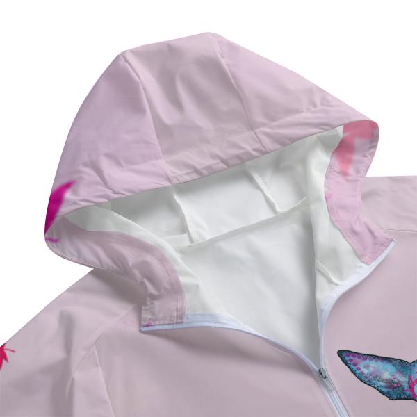 Leichte Regenjacke Princessa - Popart Hundemotiv, 100 % Polyester, Unisex, Mischling, Mix, Windhund, Podenco